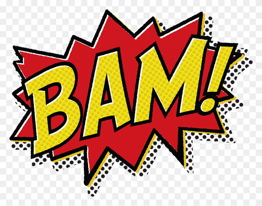 800x617 Established In 2015 The Bam Agency Was Created To Bam Pow Zap, Label, Text, Graphics Descargar Hd Png