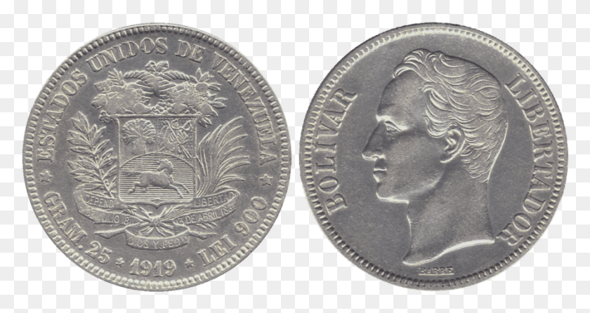 891x441 Estados Unidos De Venezuela Monedas Antiguas De La India, Níquel, Moneda, Dinero Hd Png