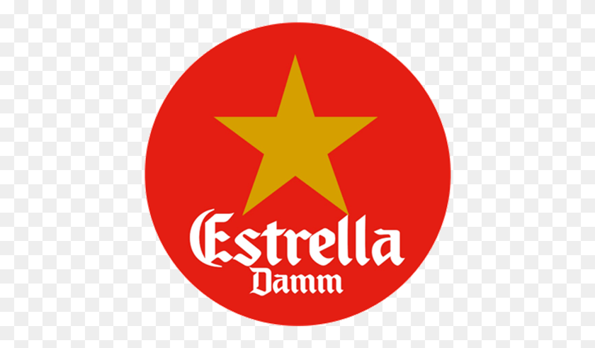 434x431 Estrella Damm Keg Estrella Damm, Symbol, Star Symbol, First Aid HD PNG Download