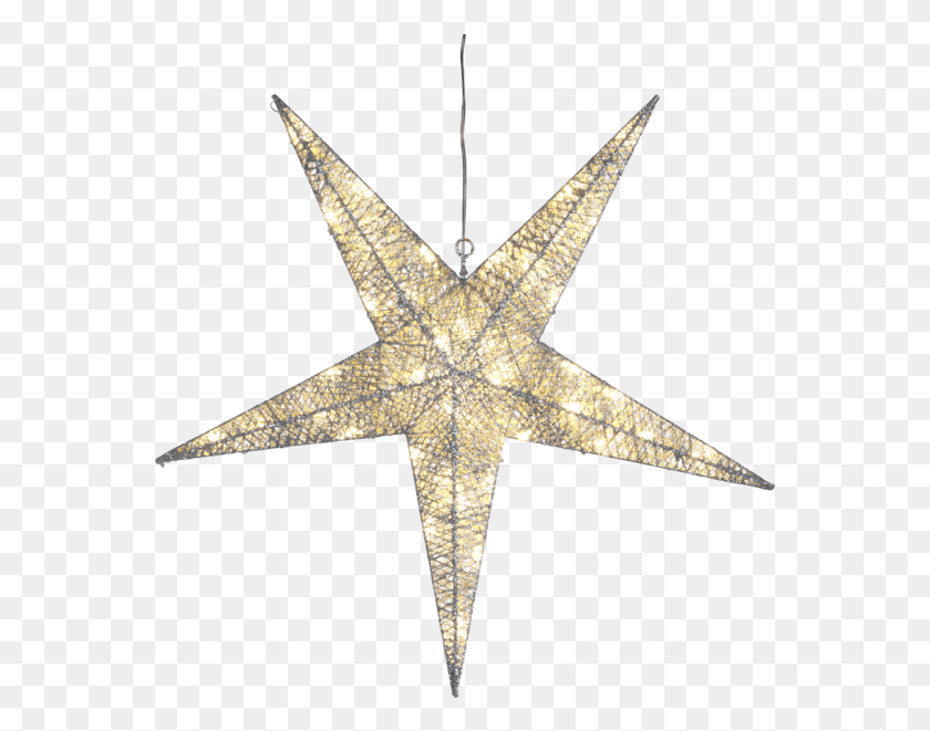 561x601 Estrella De 5 Puntas Dorada, Cross, Symbol, Star Symbol HD PNG Download