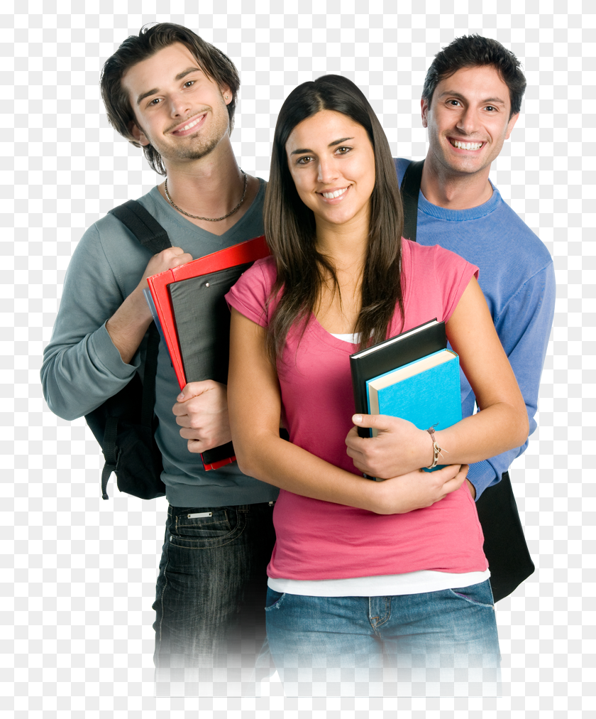731x952 Estudiante Universitario Students With Books, Student, Person, Clothing HD PNG Download