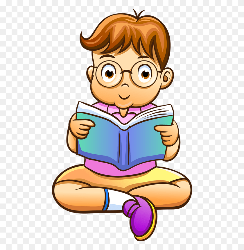 483x800 Estudiantes Animados Reading Clipart, Toy HD PNG Download