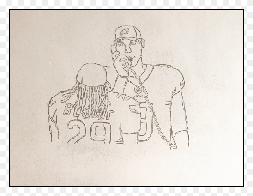 1959x1484 Etch A Sketch Super Bowl Lii Preview For Philadelphia Sketch, Человек Hd Png Скачать