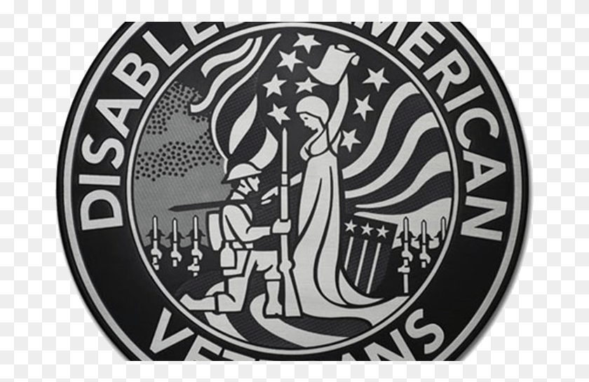 685x485 Etched Amp Engraved Disabled Veterans, Logo, Symbol, Trademark HD PNG Download