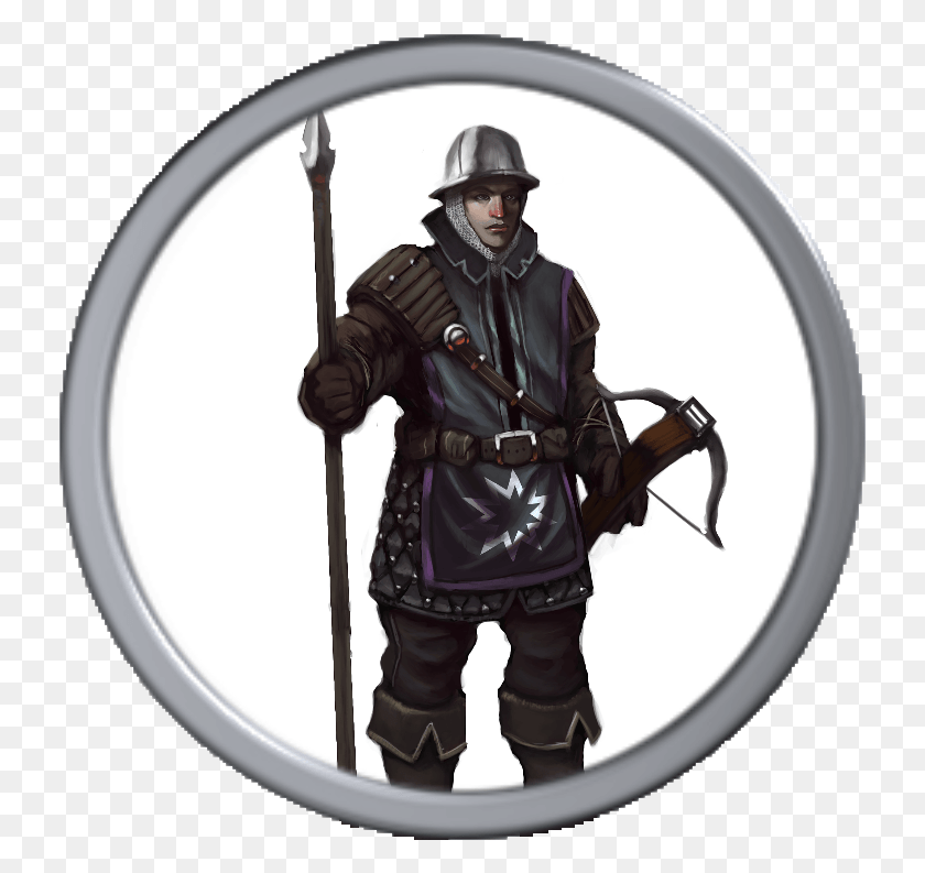 733x733 Eternal Flame Guardian Token Dampd Captain Of The Guard, Person, Human, Costume HD PNG Download