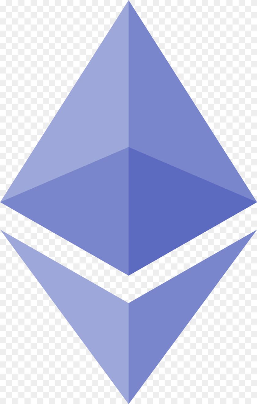 Ethereum Logo 9 Ethereum Logo, Triangle Sticker PNG