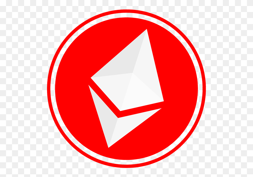 529x529 Ethereum Red Https Ethereum Red, Triangle, Dynamite, Bomb HD PNG Download