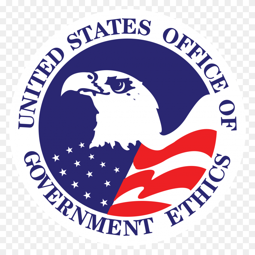 2000x2000 La Ética Republicana Es Un Oxymoron La Oficina De Gobierno De Los Estados Unidos Logotipo De Ética, Etiqueta, Texto, Símbolo Hd Png