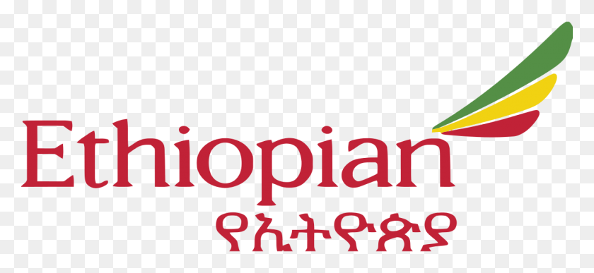 1200x504 Logotipo De Ethiopian Airlines, Texto, Alfabeto, Word Hd Png