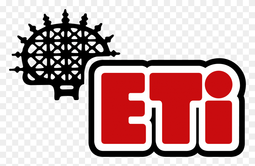 2383x1488 Eti Logo Pdf Eti Logo, Symbol, Trademark, Cross HD PNG Download