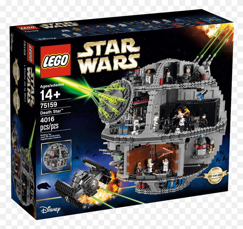 778x732 Descargar Png Etoile De La Mort Star Wars Elveflow Lego Death Star 2017, Persona, Humano, Máquina Hd Png