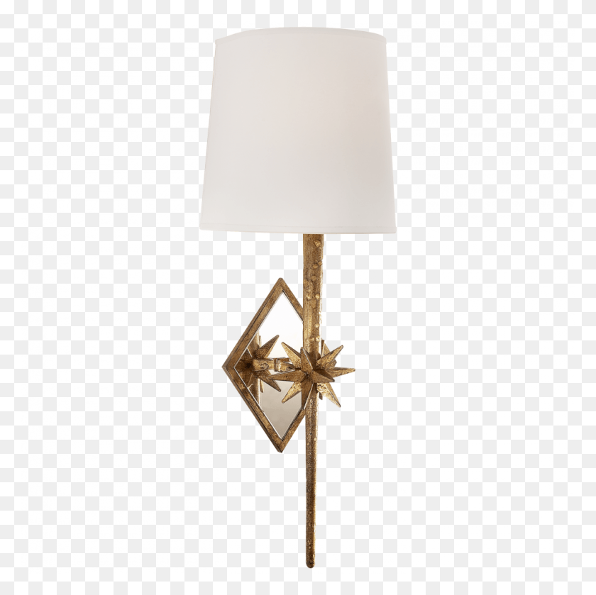 1000x1000 Etoile Sconce In Gilded Iron With Natural Paper Visual Comfort Etoile Sconce, Lamp, Table Lamp, Lampshade HD PNG Download