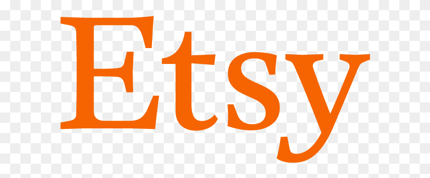 606x288 Etsy Logo Lg Rgb Shop Etsy, Text, Label, Word HD PNG Download
