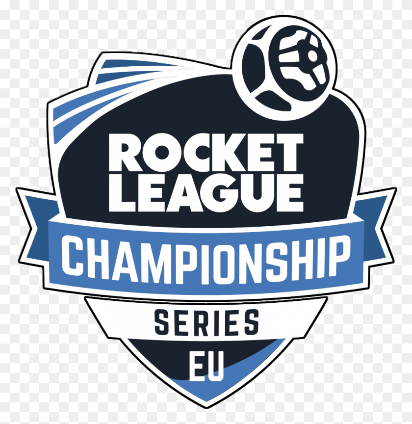980x1011 Eu Rlcs Logo Rocket League, Label, Text, Poster HD PNG Download