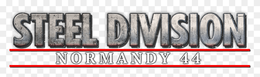 2580x635 Descargar Png Eugen Systems Rts Steel Division Normandy 44 Game Presentation Steel Division Normandy 44 Logo, Word, Edificio, Hotel Hd Png