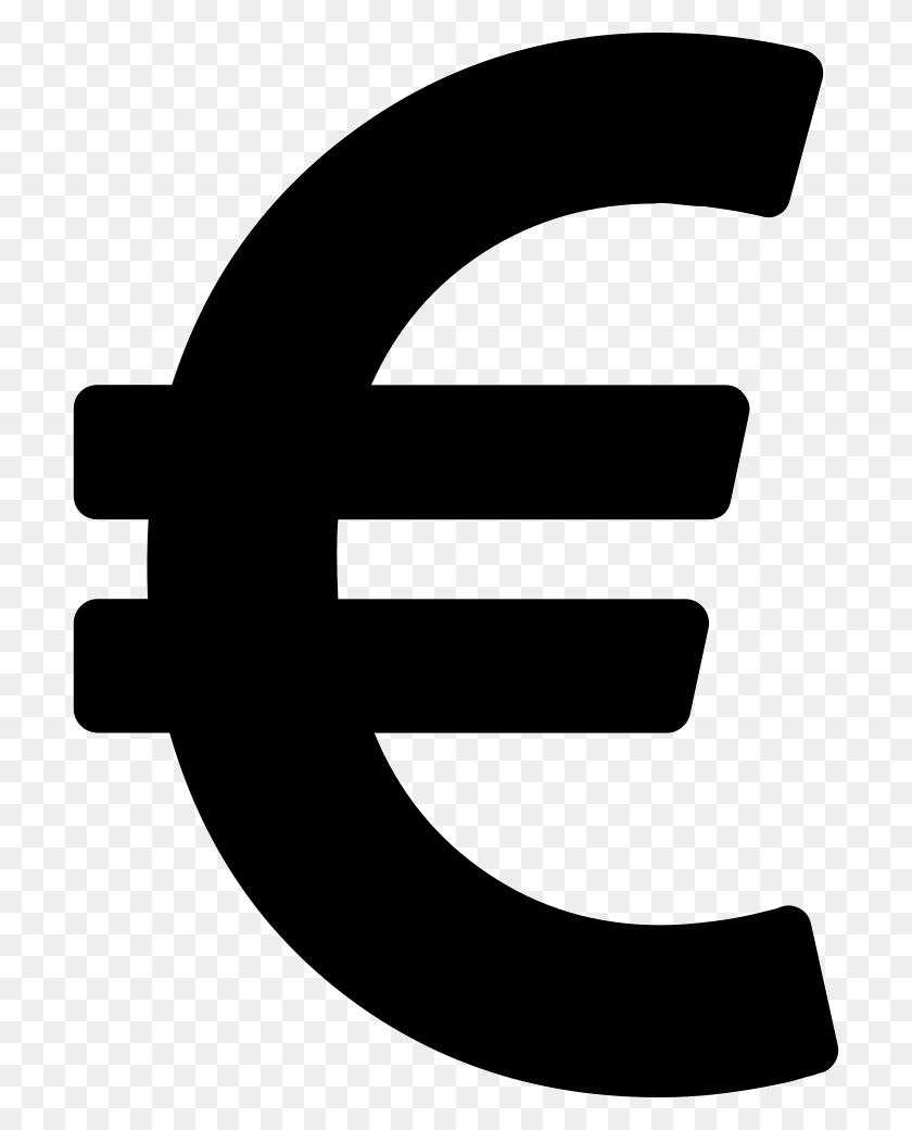 706x980 Euro Logo Euro Currency Icon, Symbol, Text HD PNG Download