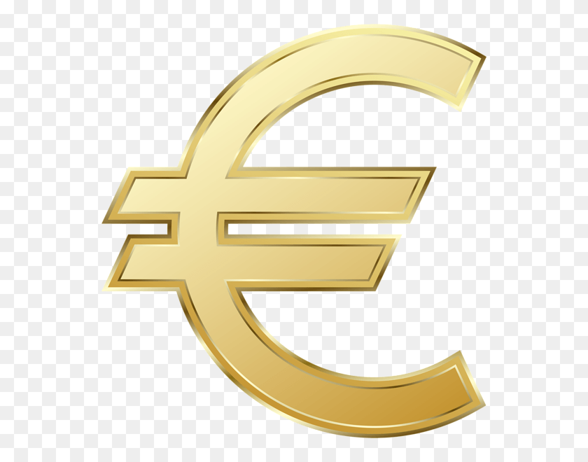 558x600 Euro Symbol Clip Art Image Euro Symbol Transparent Background, Logo, Trademark, Mailbox HD PNG Download