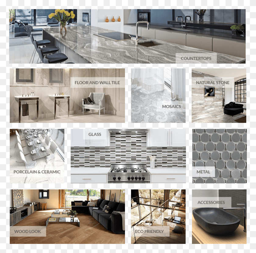 784x776 Euro Tile Product, Indoors, Room, Collage HD PNG Download