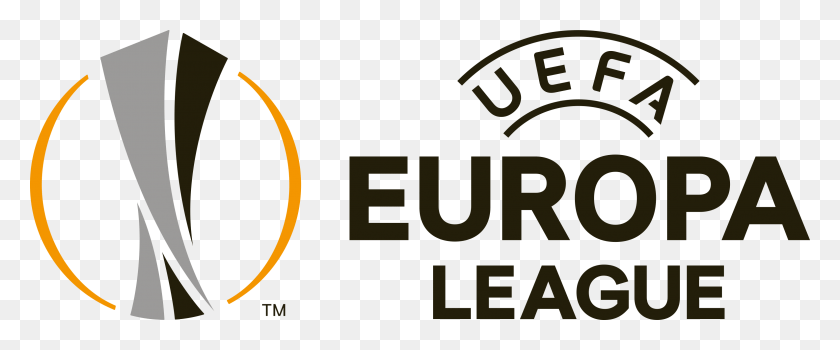 3149x1174 Europa League Logo, Label, Text, Plant HD PNG Download