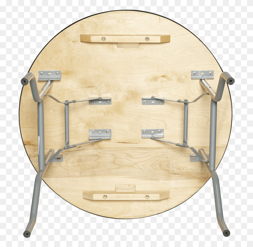 720x760 European Birch 36 Round Wood Banquet Folding Table, Plywood, Tabletop, Furniture HD PNG Download