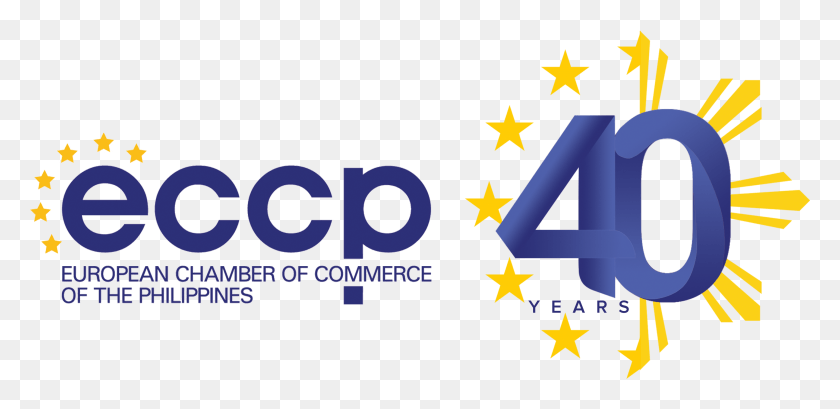2873x1288 European Chamber Of Commerce Of The Philippines, Symbol, Star Symbol, Number HD PNG Download