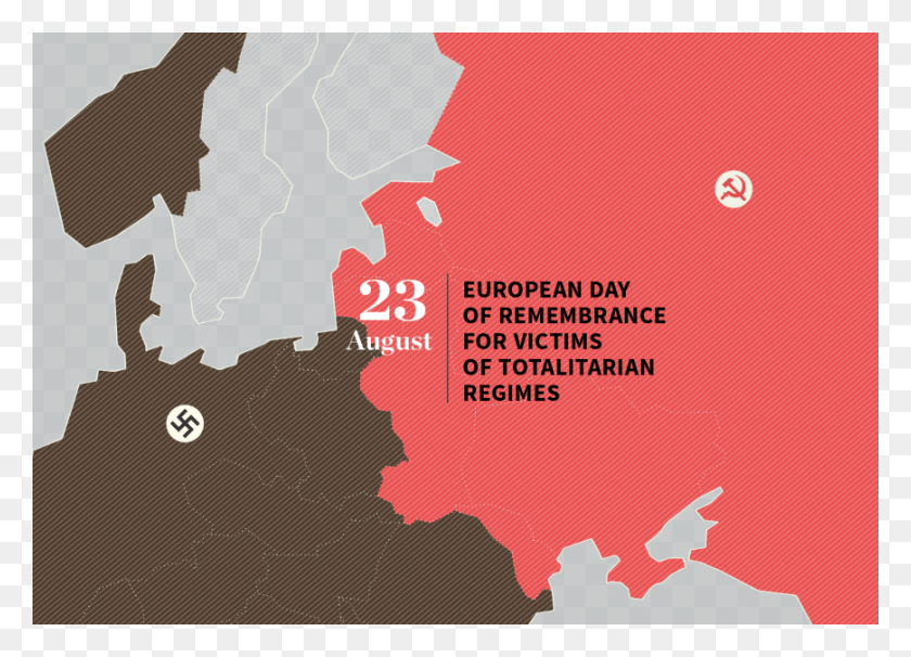 870x609 European Day Of Remembrance Of The Victims Of Totalitarian Carte Juillet 1944 Europe, Plot, Map, Diagram HD PNG Download
