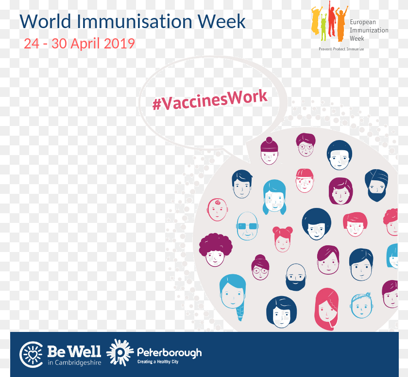 European Immunization Week, Advertisement, Person, Face, Head Sticker PNG