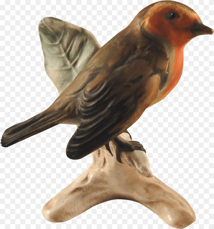 European Robin, Animal, Bird, Finch, Figurine Transparent PNG