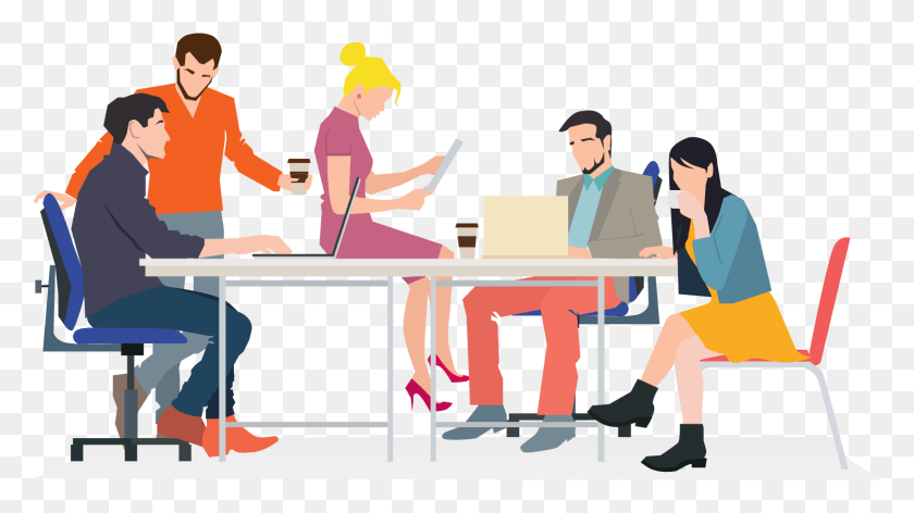 1565x827 Evaluate Your Meeting Process Working Logo Transparent Background, Person, Human, Sitting HD PNG Download