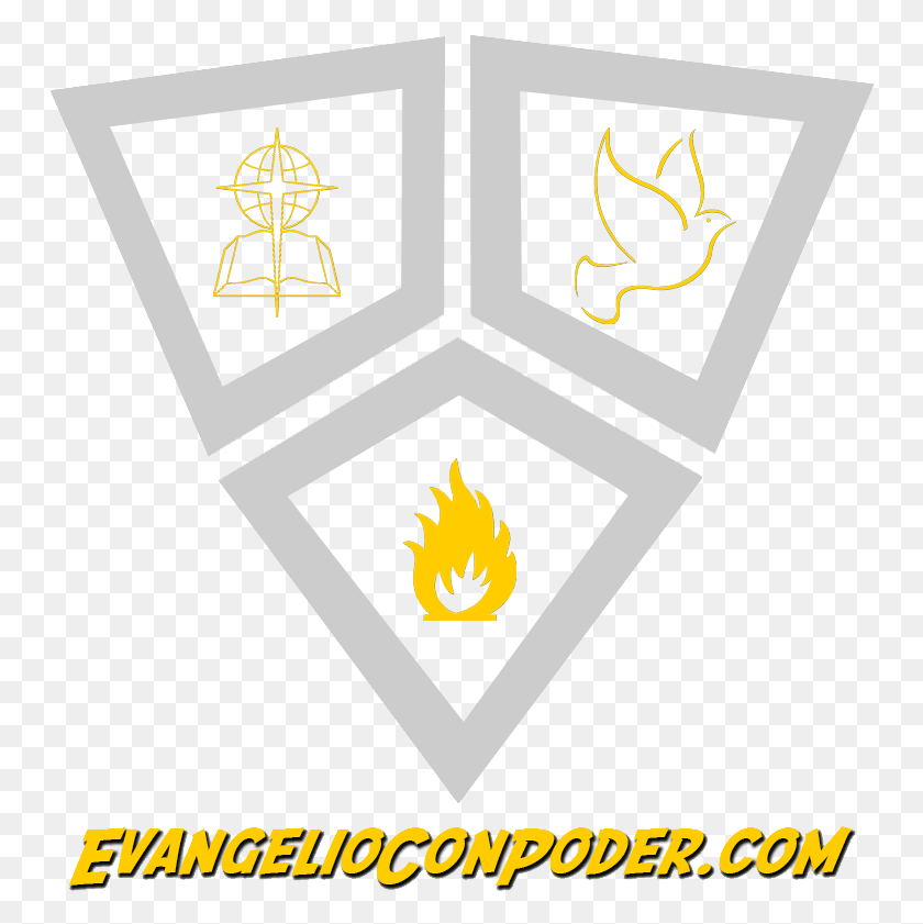 752x781 Evangelio Con Poder Logo Logo, Label, Text, Symbol HD PNG Download
