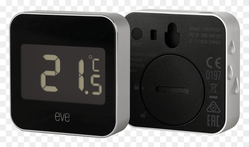 2880x1612 Eve Degree Temperature Amp Humidity Monitor Eve Systems Eve Degree, Camera, Electronics, Clock HD PNG Download