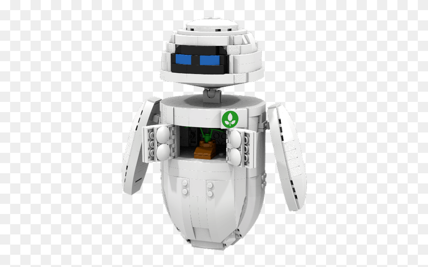 369x464 Eve Is The Female Lead Character In The Film Wall E Lego Ideas Eve, Robot, Helmet, Clothing HD PNG Download