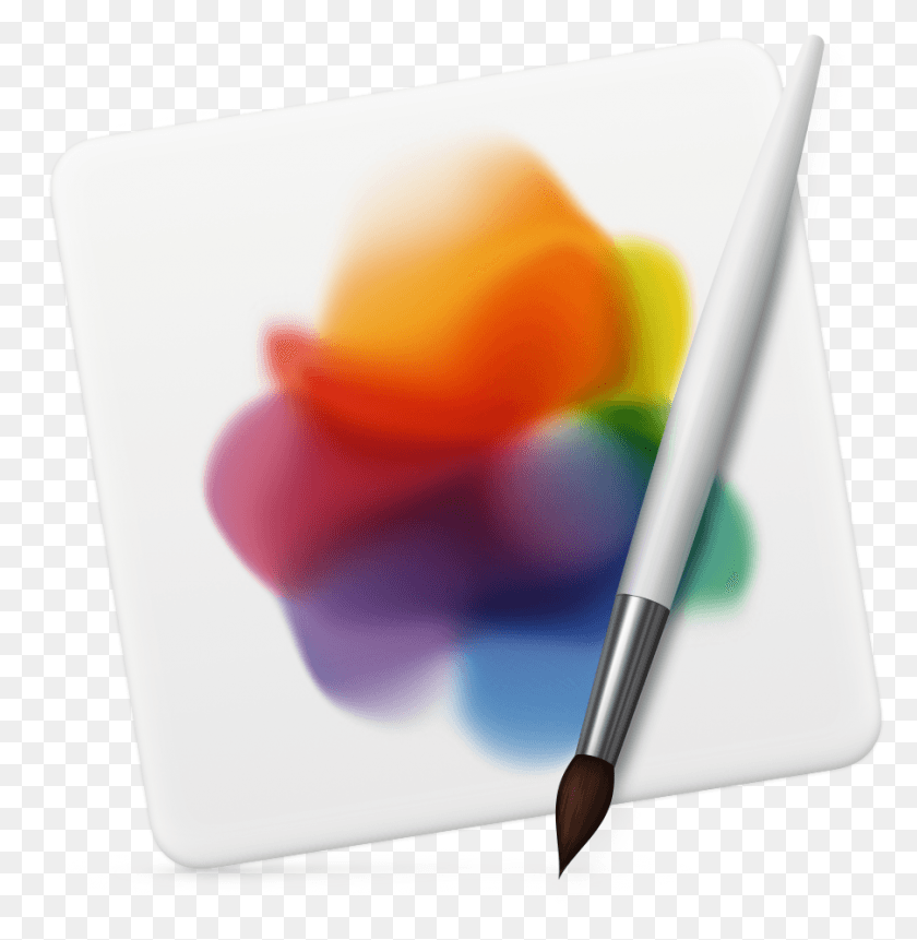 902x927 Even More App Icons Are Of Utmost Importance In Macos Pixelmator Pro Logo, Paint Container, White Board, Brush HD PNG Download