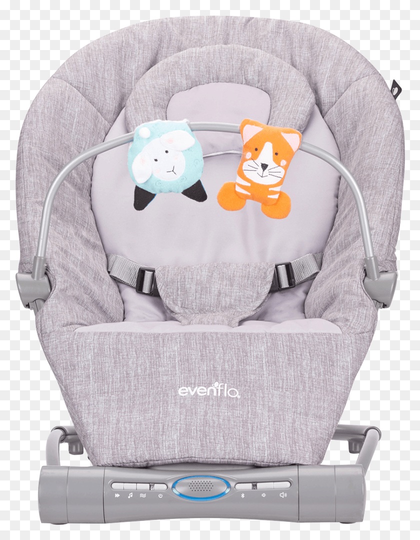 837x1094 Evenflo Lyric Musical Bouncer, Mobiliario, Cojín, Asiento De Coche Hd Png