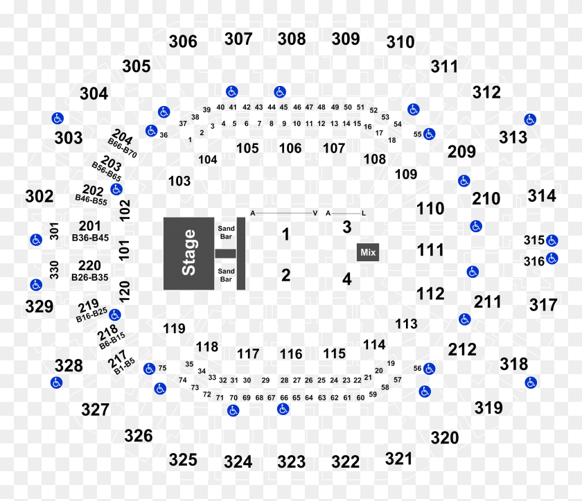 2072x1763 Event Info Kfc Yum Center Seating Chart, Neighborhood, Urban, Building HD PNG Download