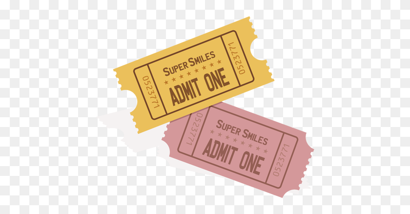 453x378 Event Tickets Vector Image Children Ticket, Text, Paper HD PNG Download