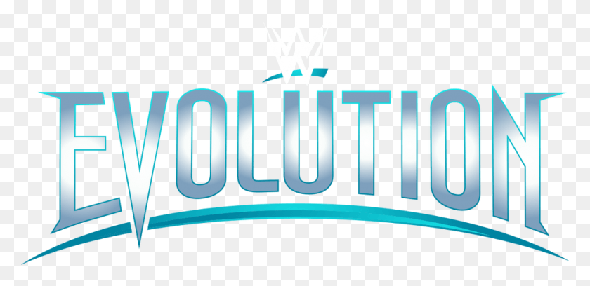 1024x458 Event Wwe Evolution 2018 Logo By Ambriegns Graphic Design, Word, Text, Symbol HD PNG Download