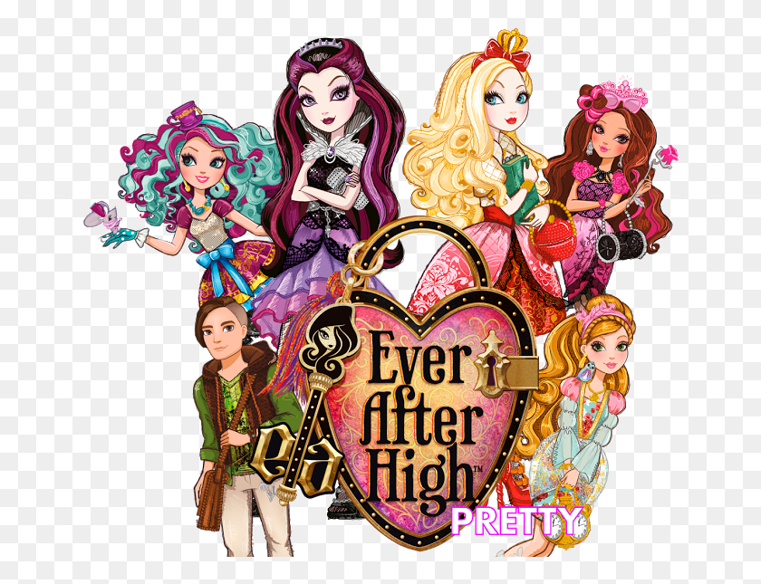 658x585 Ever After High, Advertisement, Poster, Person HD PNG Download