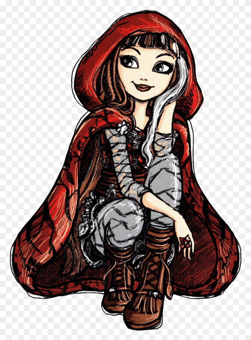 987x1363 Ever After High Cerise Hood, Ropa, Vestimenta, Persona Hd Png