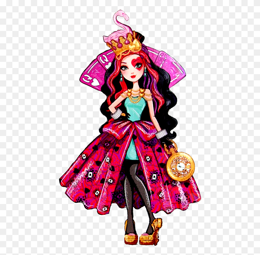 461x765 Ever After High Lizzie Hearts Way Too Wonderland, Disfraz, Persona, Humano Hd Png