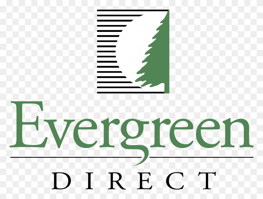 2261x1674 Evergreen Direct Logo Transparent Graphic Design, Text, Logo, Symbol HD PNG Download