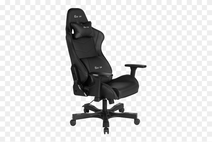324x501 Every Gaming Setup Is Complete With A Clutch Chair Pewdiepie Chair, Furniture, Cushion, Headrest HD PNG Download