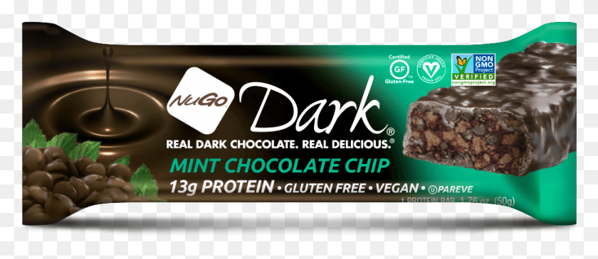 905x355 Every Nugo Dark Bar Is Dipped In Decadent Antioxidant Rich, Text, Plant, Flyer HD PNG Download