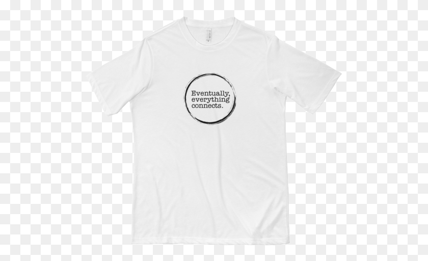 505x452 Everything Connects Short Sleeve T Shirt Active Shirt, Clothing, Apparel, T-shirt HD PNG Download