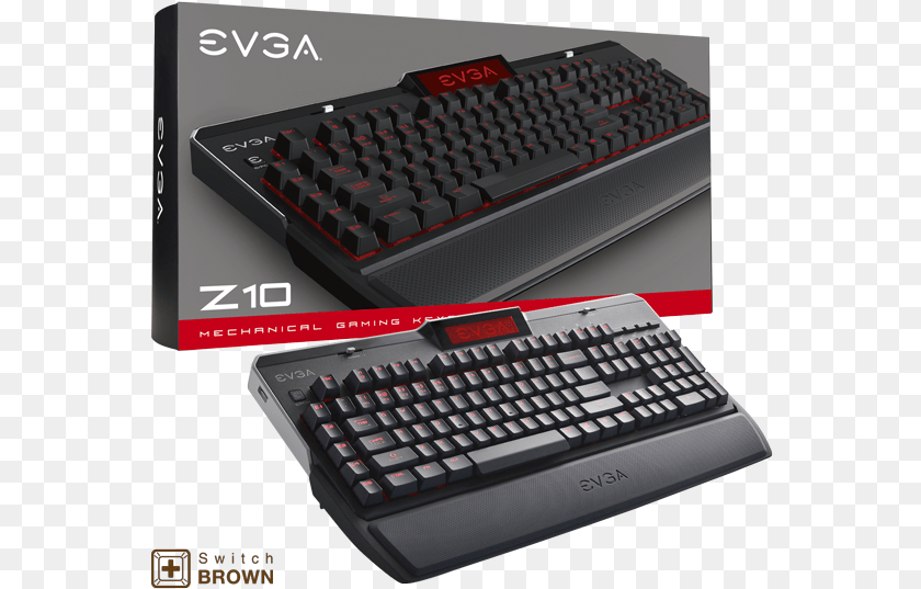 Evga Z10 Gaming Keyboard, Computer, Computer Hardware, Computer Keyboard, Electronics Transparent PNG