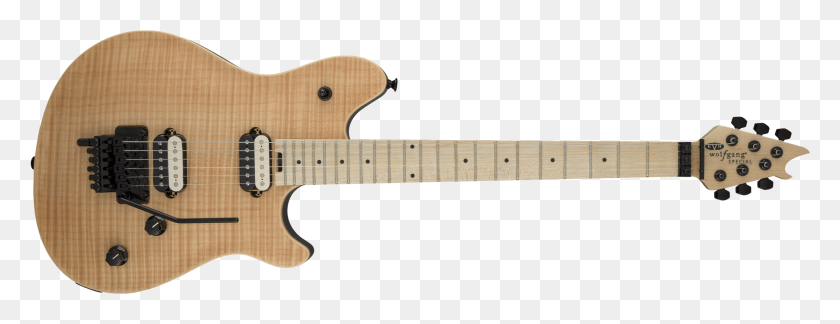 2393x811 Evh Wolfgang Special Fm Maple Fingerboard El Natural, Guitar, Leisure Activities, Musical Instrument HD PNG Download