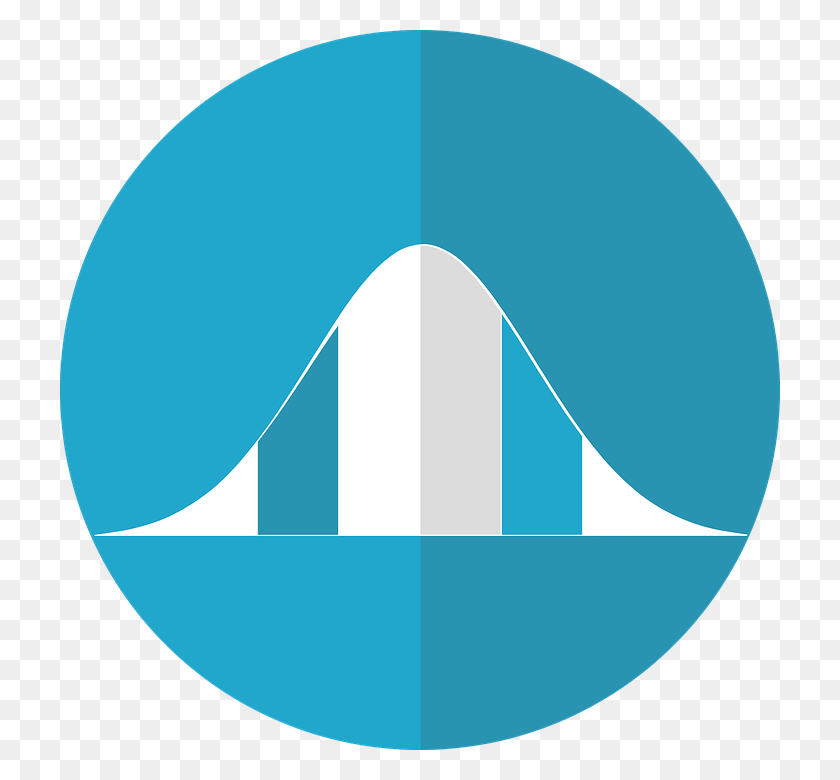 720x720 Evid Pediatra Statistics Bell Curve, Logo, Symbol, Trademark HD PNG Download