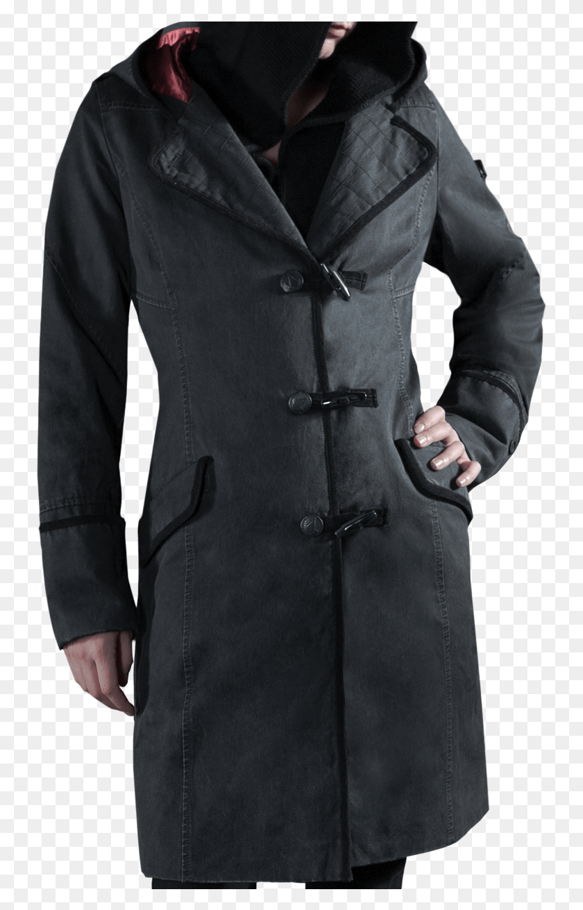 735x1251 Evie Frye Master Assassin Of Industrial Age London Assassins Creed Syndicate Wintermantel, Clothing, Apparel, Overcoat HD PNG Download