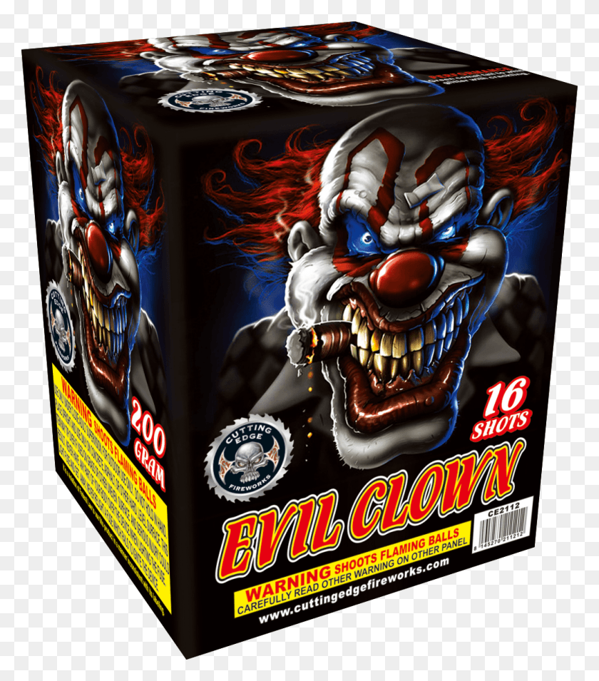 1028x1180 Evil Clown Evil Clown Firework, Performer, Poster, Advertisement HD PNG Download