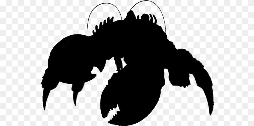 Evil Lobster Clipart Homarus, Electronics, Hardware, Silhouette, Claw Sticker PNG